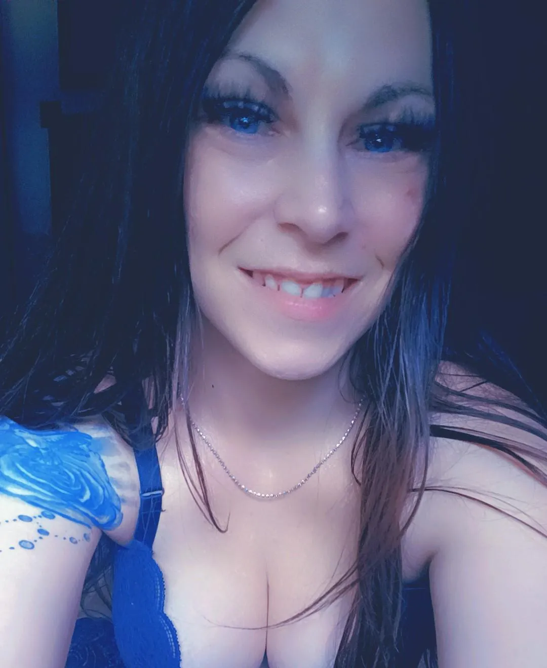 Blue is the color of the day.