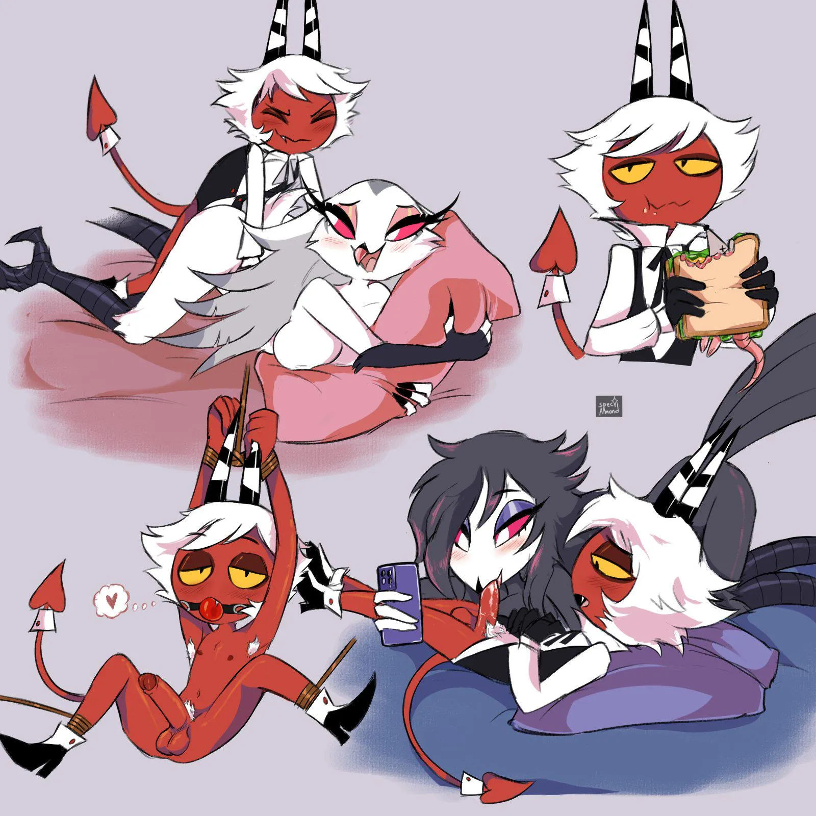 Busy butler (By Spec_almond on X)