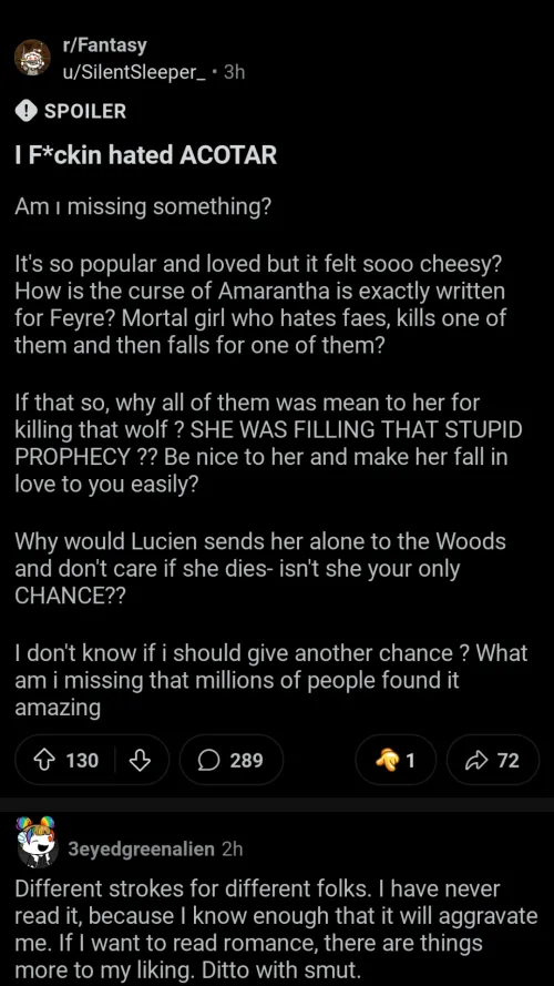 I absolutely hated this book, should I give it another chance?