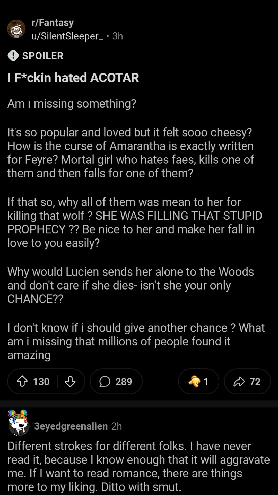 I absolutely hated this book, should I give it another chance?