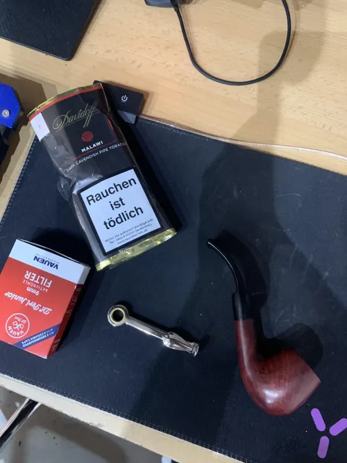 I got my first pipe today