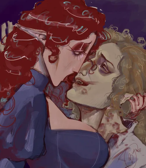 I haven’t drawn my girl Vivyanne in a while