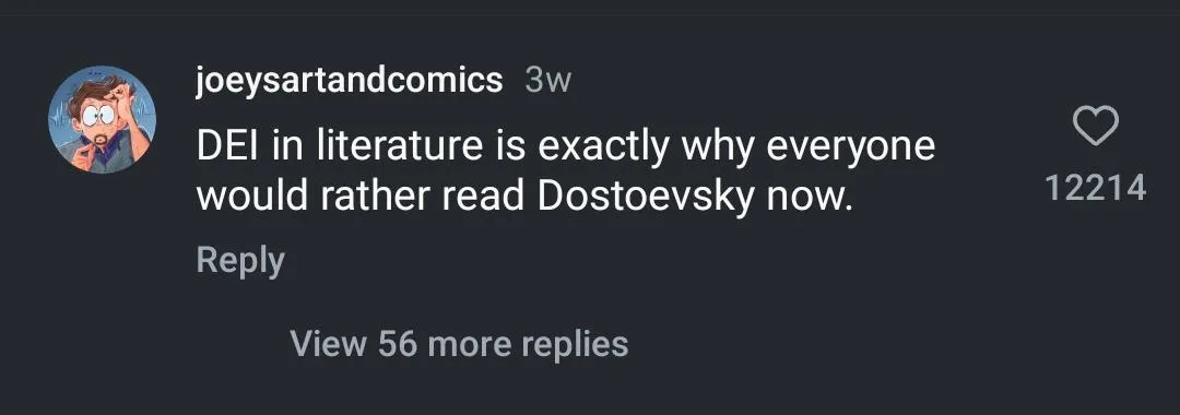 I would rather dei than read.