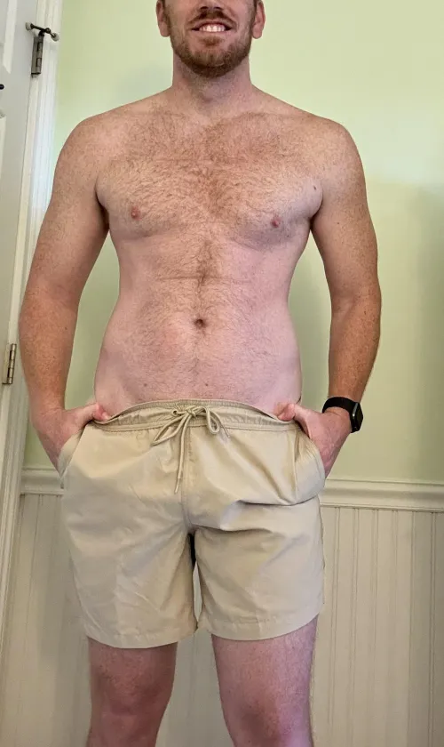 Just hoping to be eye candy for some of these sexy moms out on the beach