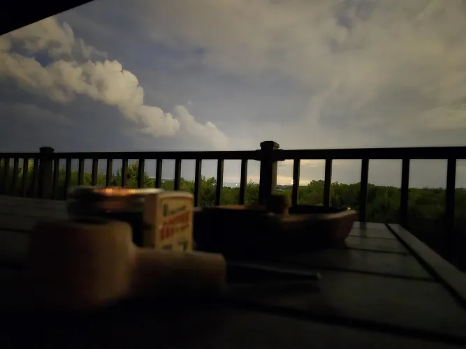 Just me, some autumn evening, and the fireflies