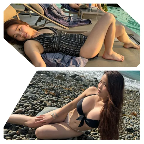 Less than a month between photos I know which one I prefer