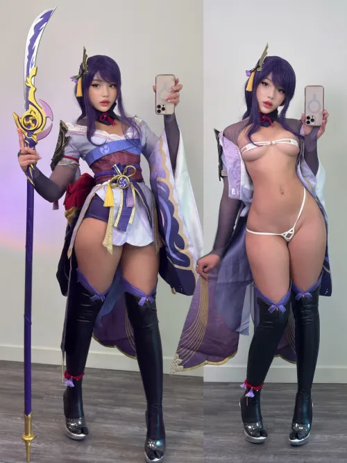 my Raiden Shogun Cosplay  (strawbunnix)