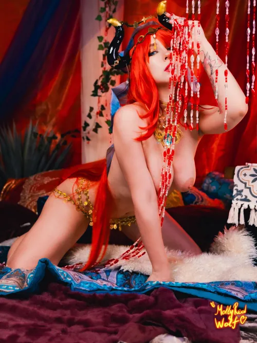 Nilou from Genshin Impact by Mollyredwolf