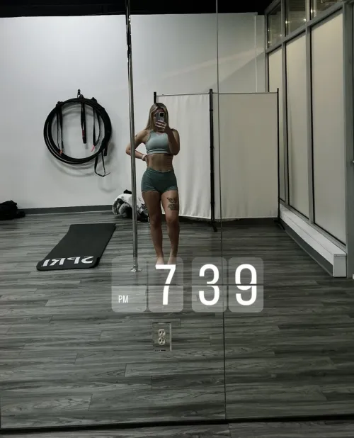 Quick pole workout