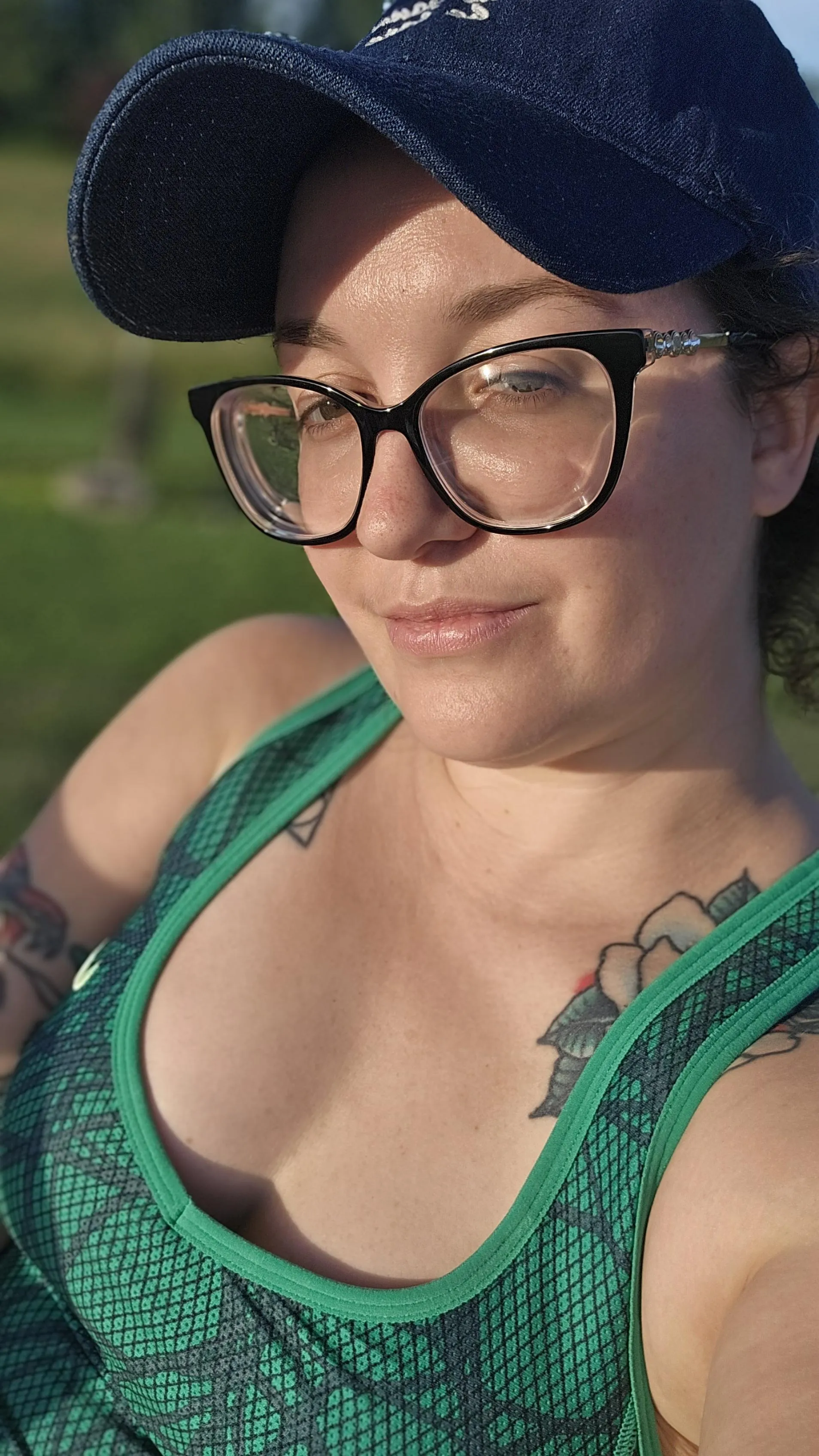 Super hot one on the course today