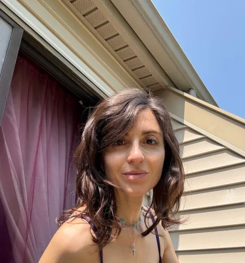 Sweet charming babe playing 💝