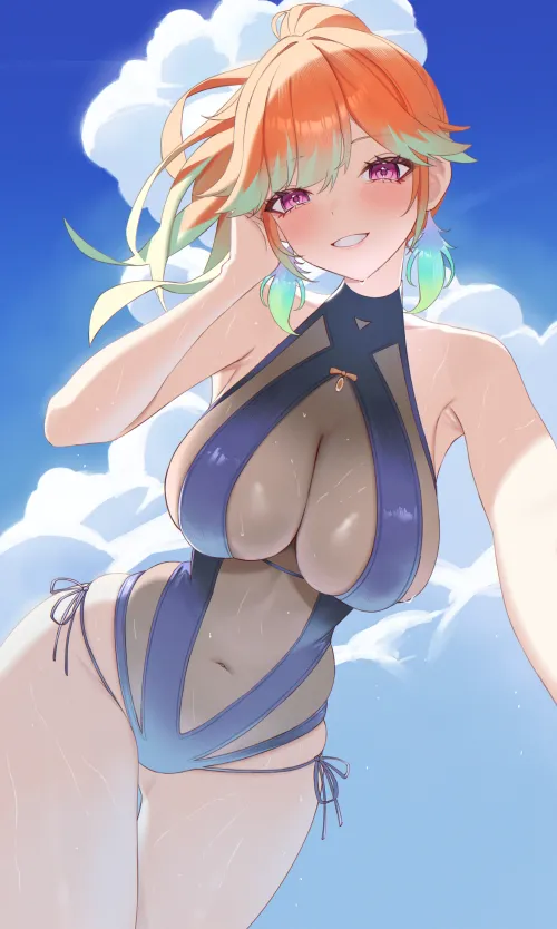 Swimsuit Kiara [Hololive]