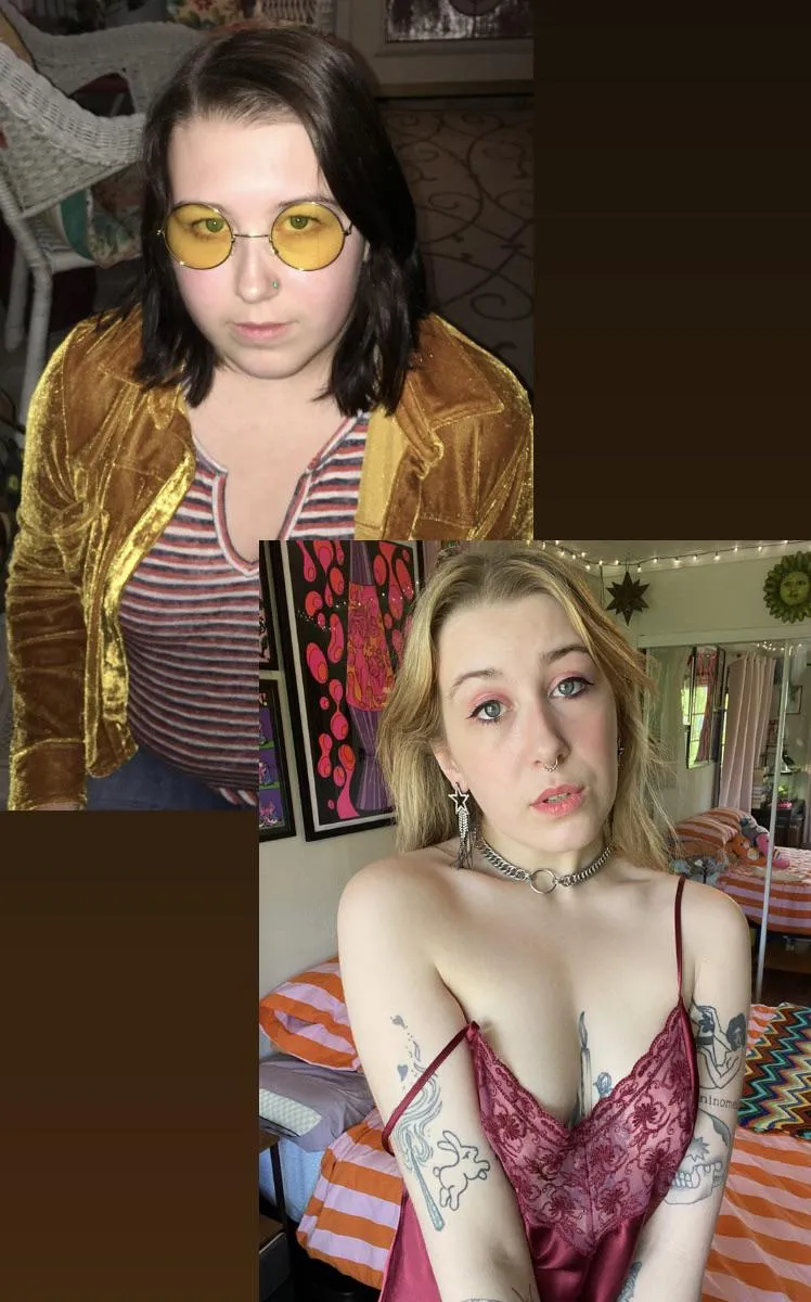 transformation tuesday! so thankful for hair dye and tattoos