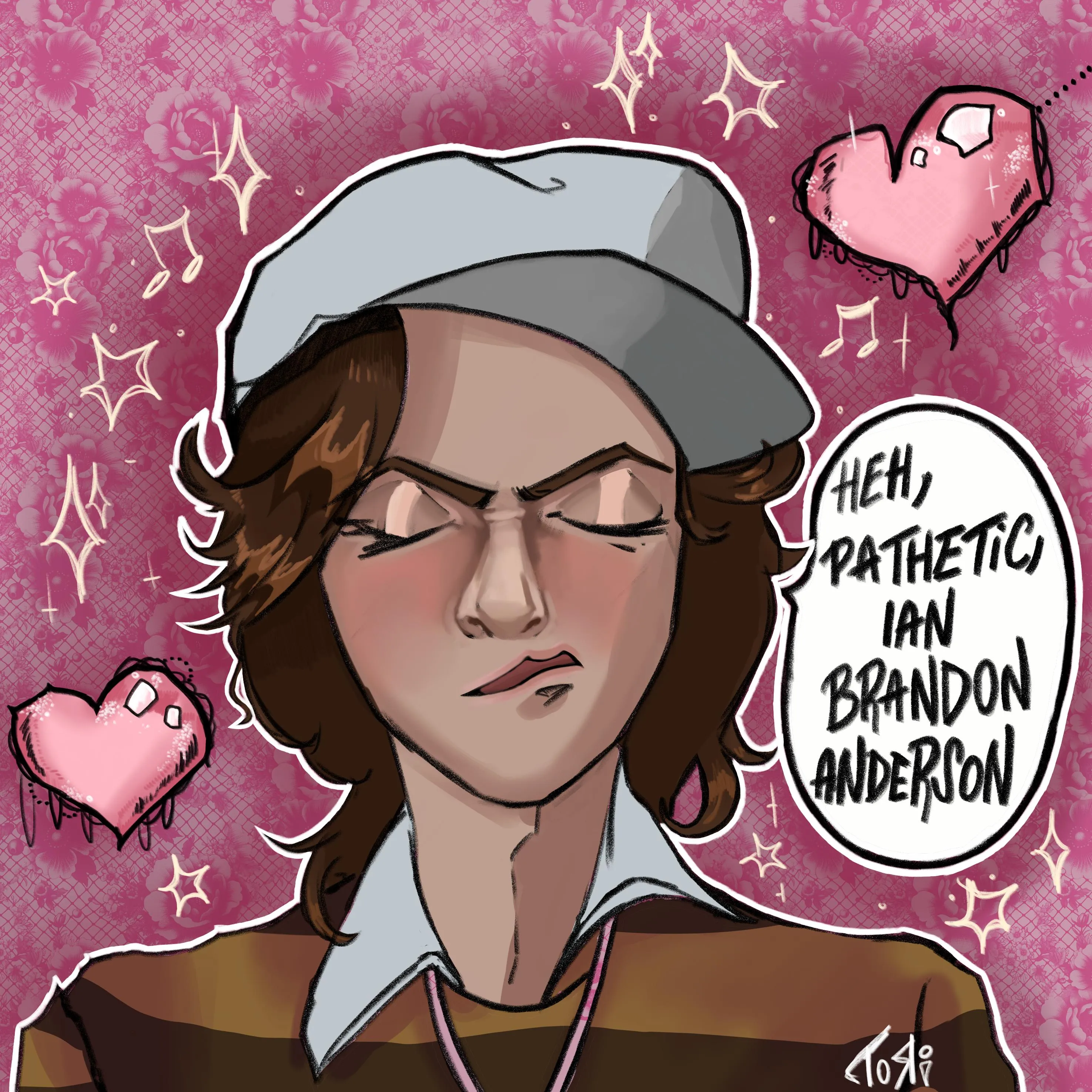 Truly pathetic, Ian Brandon Anderson