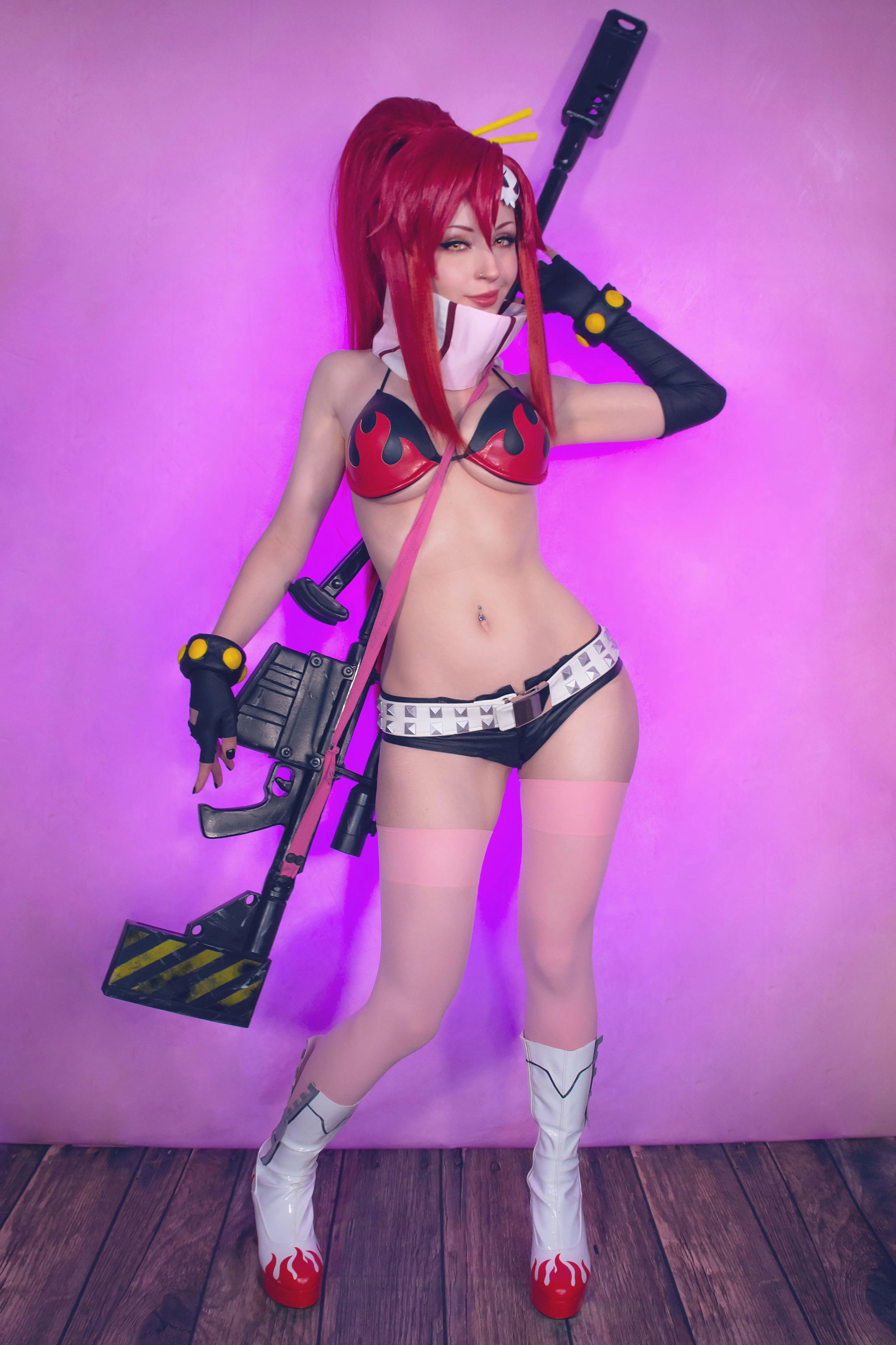 Yoko Littner wonders if you'll shoot your shot or she shoots (Shiroktsne)