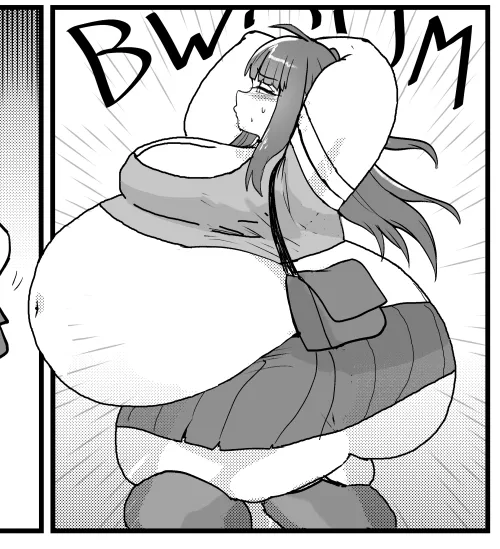 BIGGER !! (she's gonna explode)