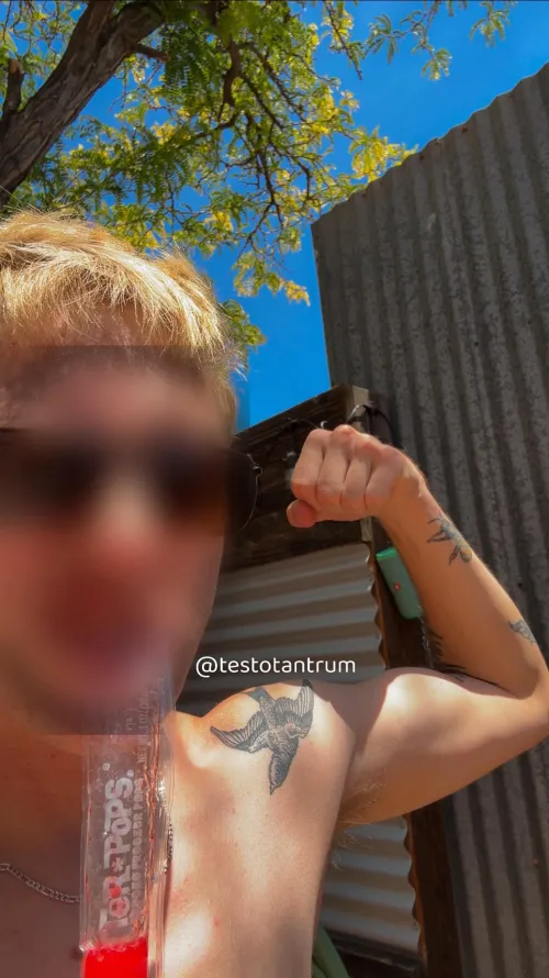 caught some vitamin d :)