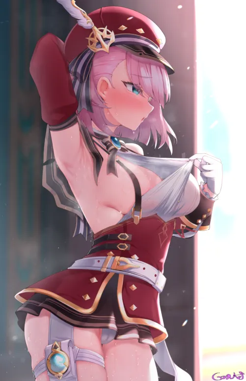 Charlotte after work (GMKJ17) [Genshin Impact]