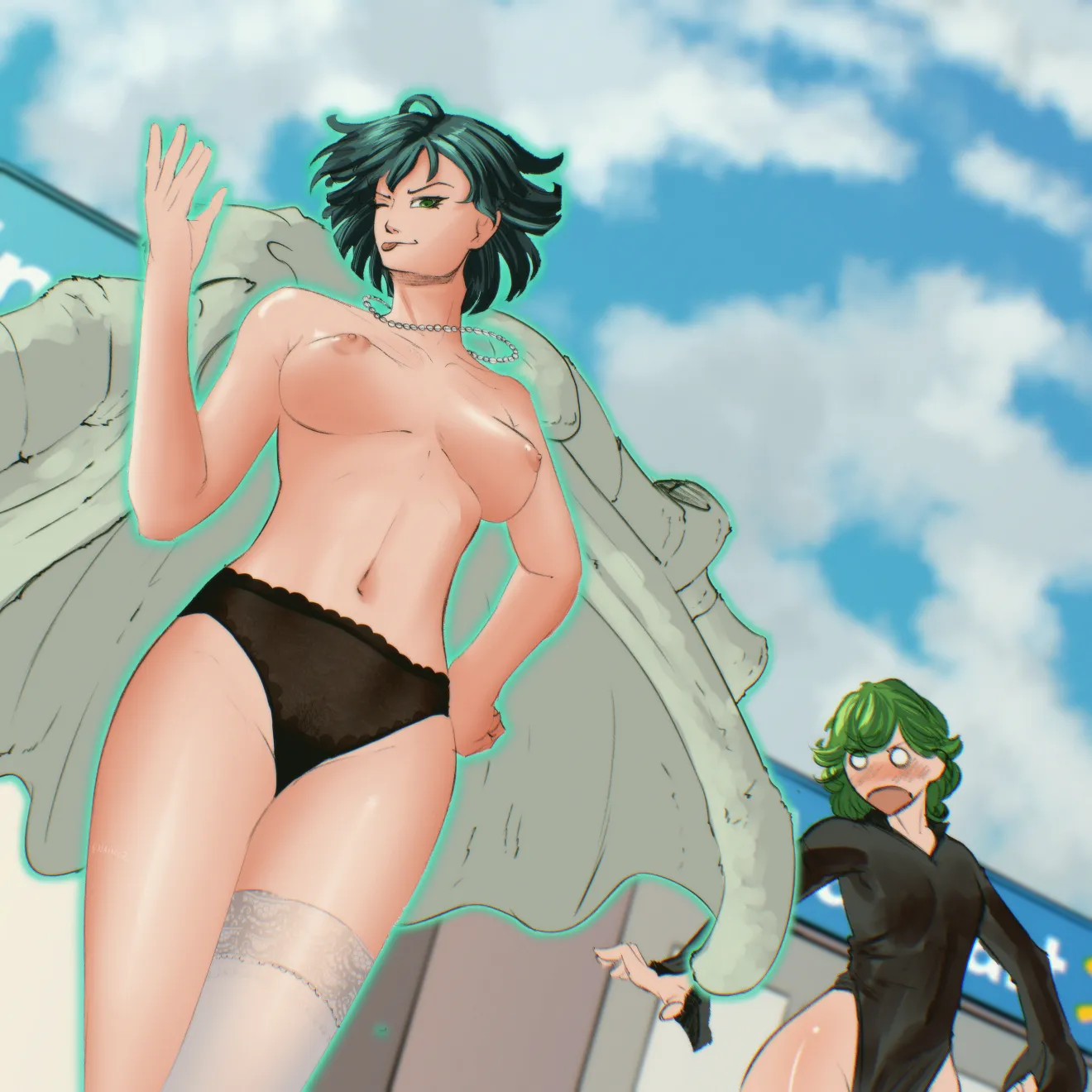 Fubuki and tatsumaki (by me)