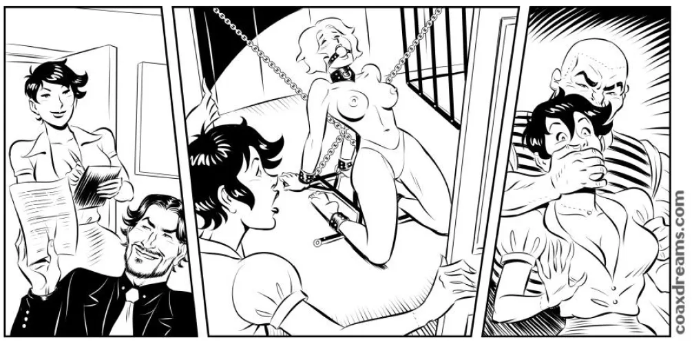 Gwen in Distress (Coaxdreams)