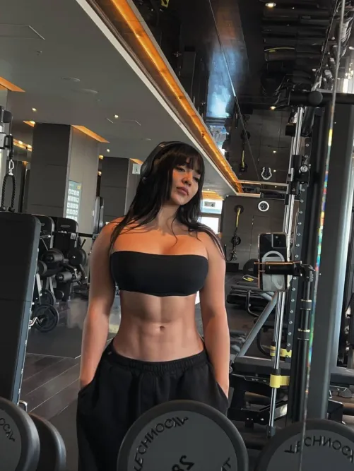 Lifting and looking luscious.