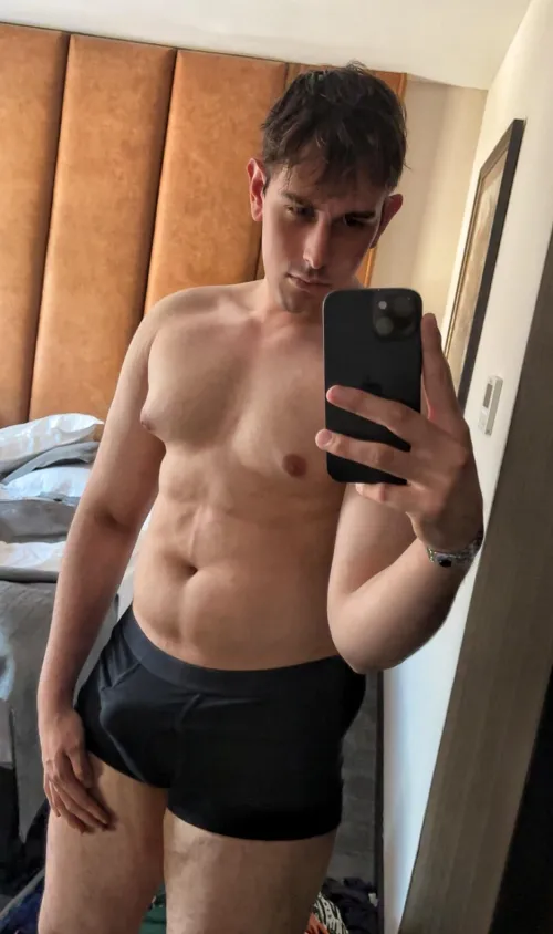 My underwear is so tight 😇