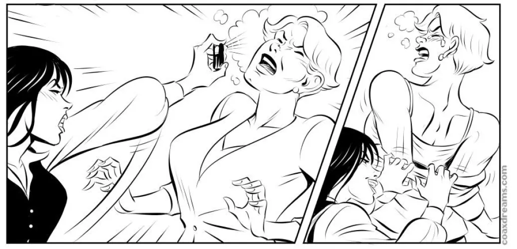 Rough day at the office for Laila!

Currently inking three new pages for 'Expendable' — a brand-new adventure for the second chapter in the Bizarre Office series.