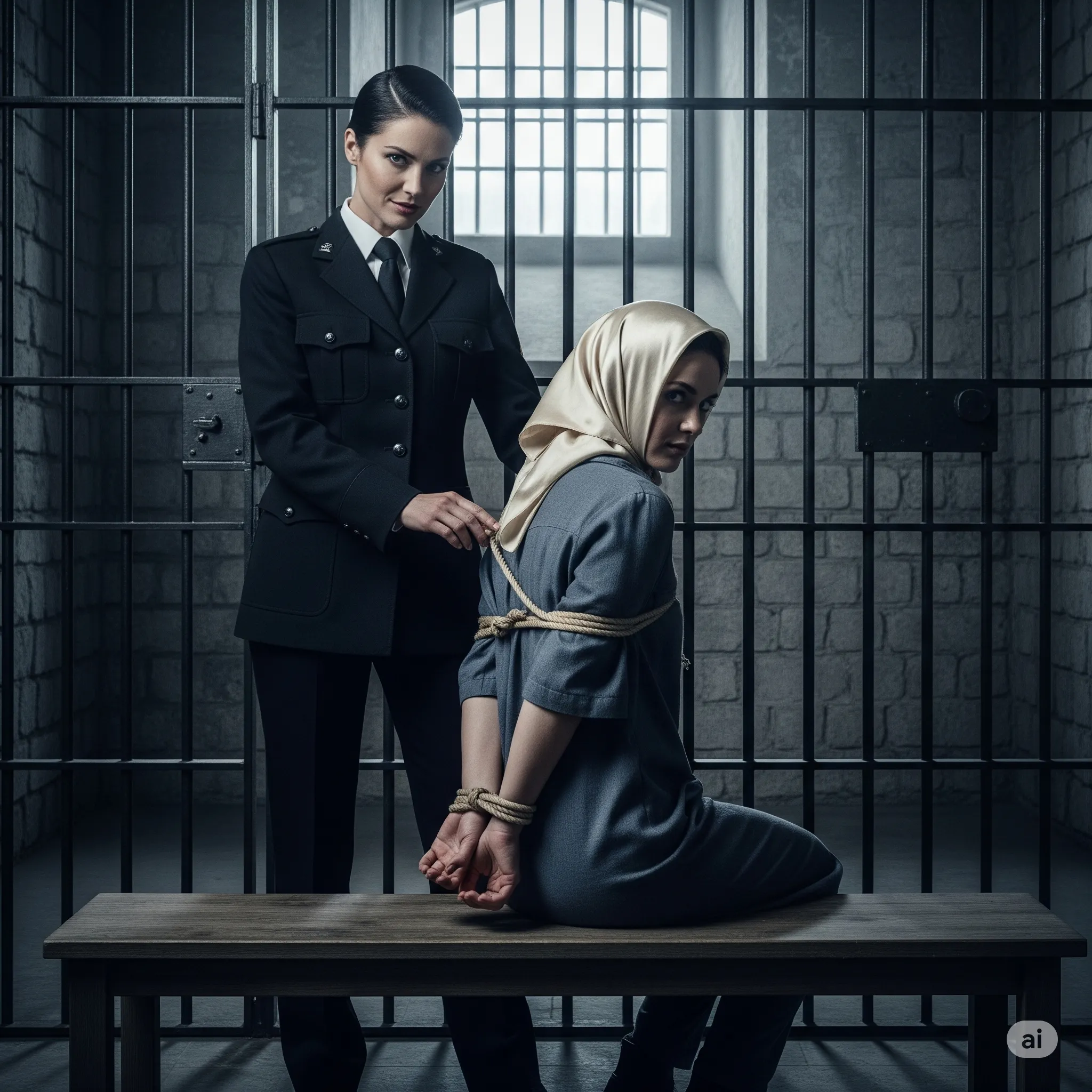 Silky punishment in women prison