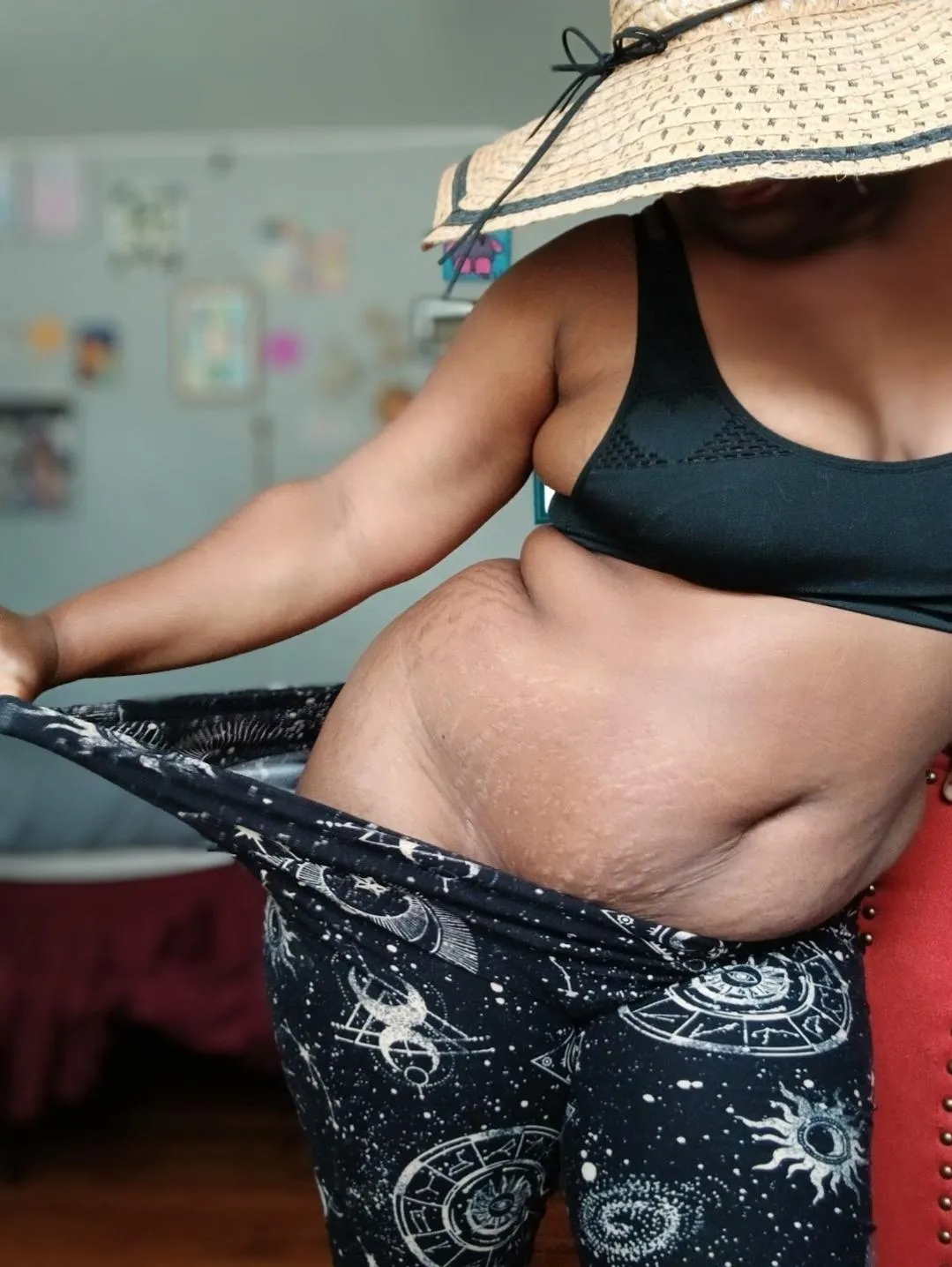 Stretchmarks, rolls, and yardwork kinda day...