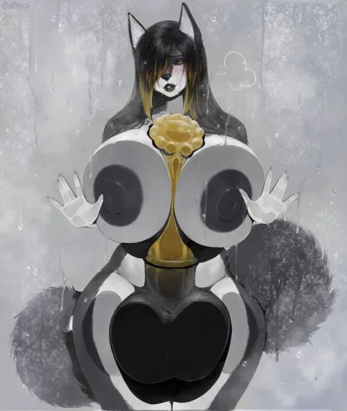 Taking a shower together is more fun (art by eOsca)