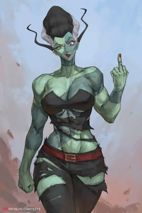 The Bride (art by me)