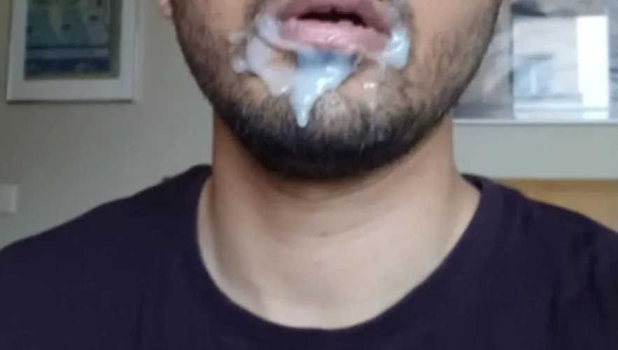 Walked back from his place looking like this.