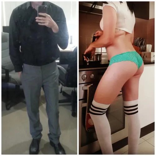 You think im better at a 9-5 working husband or stay home wife?