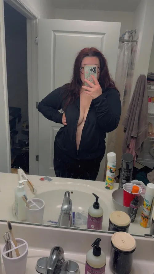 Bet you’d ruin me right here on this sink, huh?