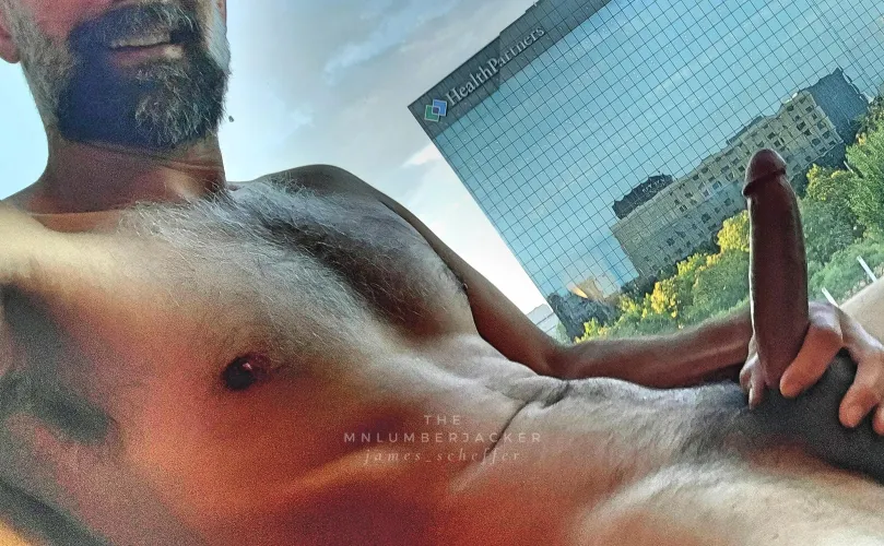 hanging out for everyone to see