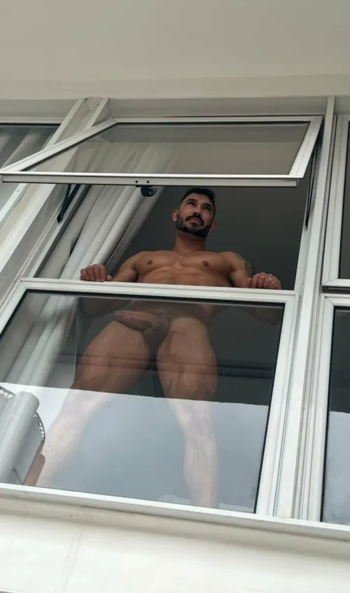 I wonder why always people look at my window