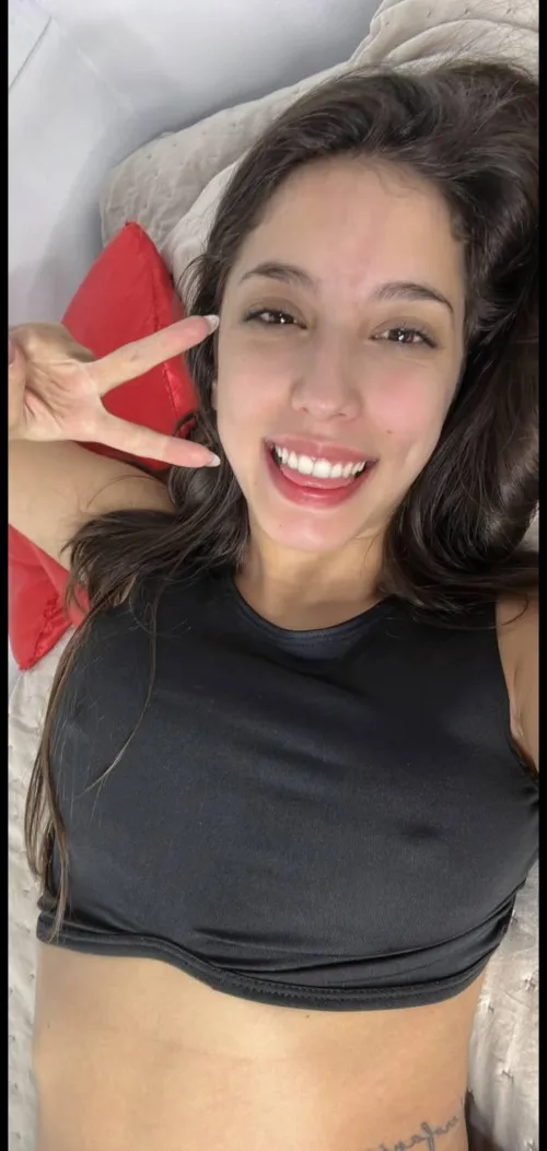 Selfie cute with my pokies