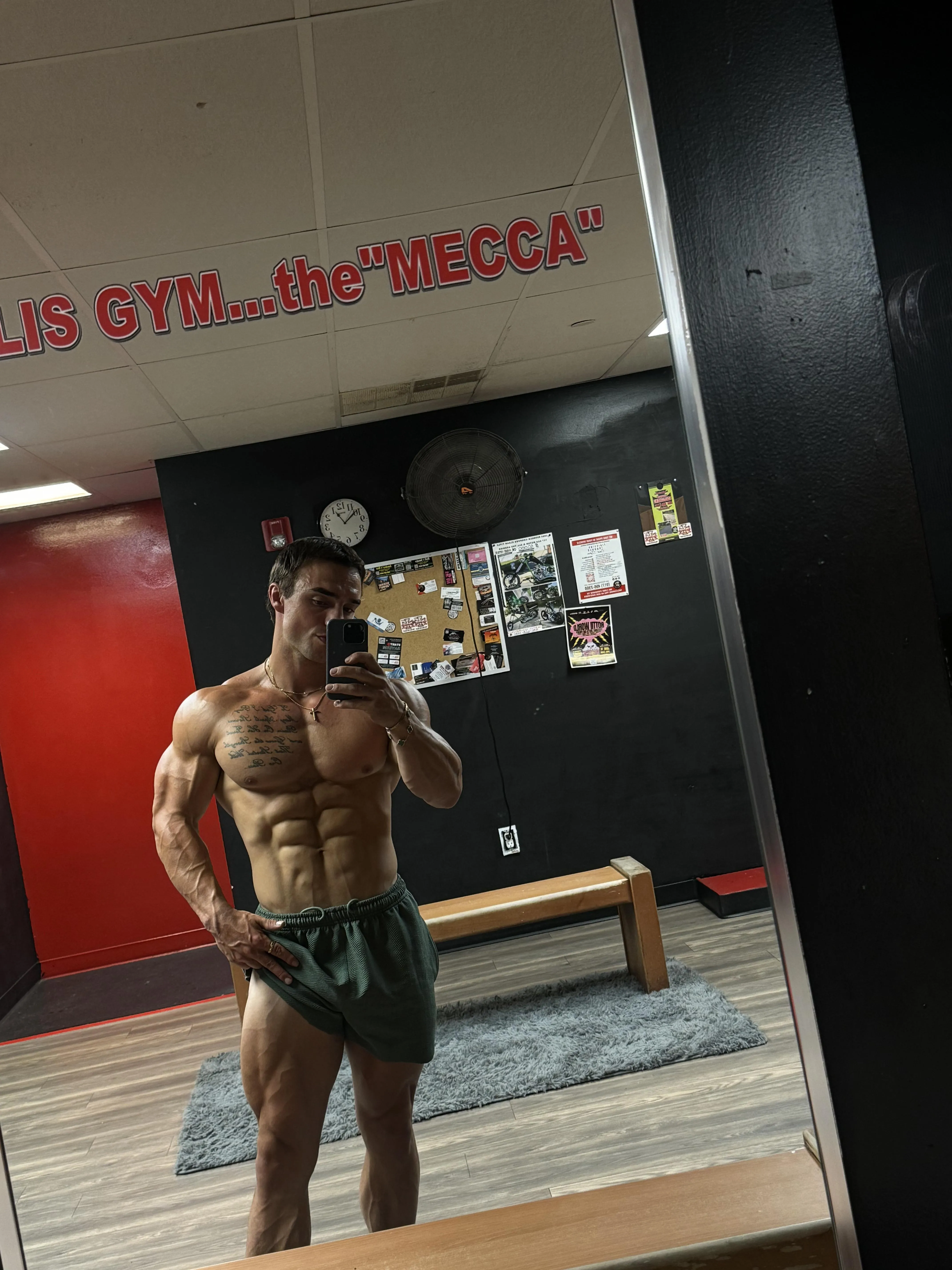 210—->180lbs for summer cut.   28 years old, 3 day lift split + cardio every other day.