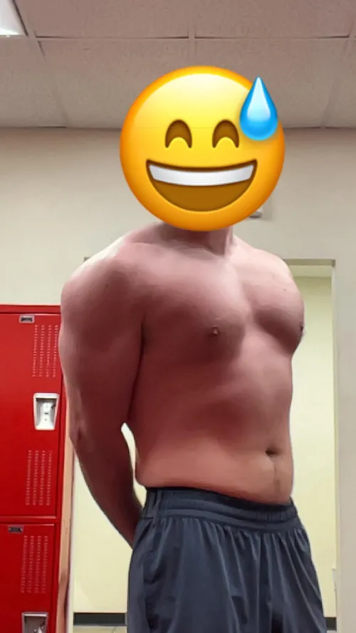 34M after lifting in an 85° gym (it sucked)