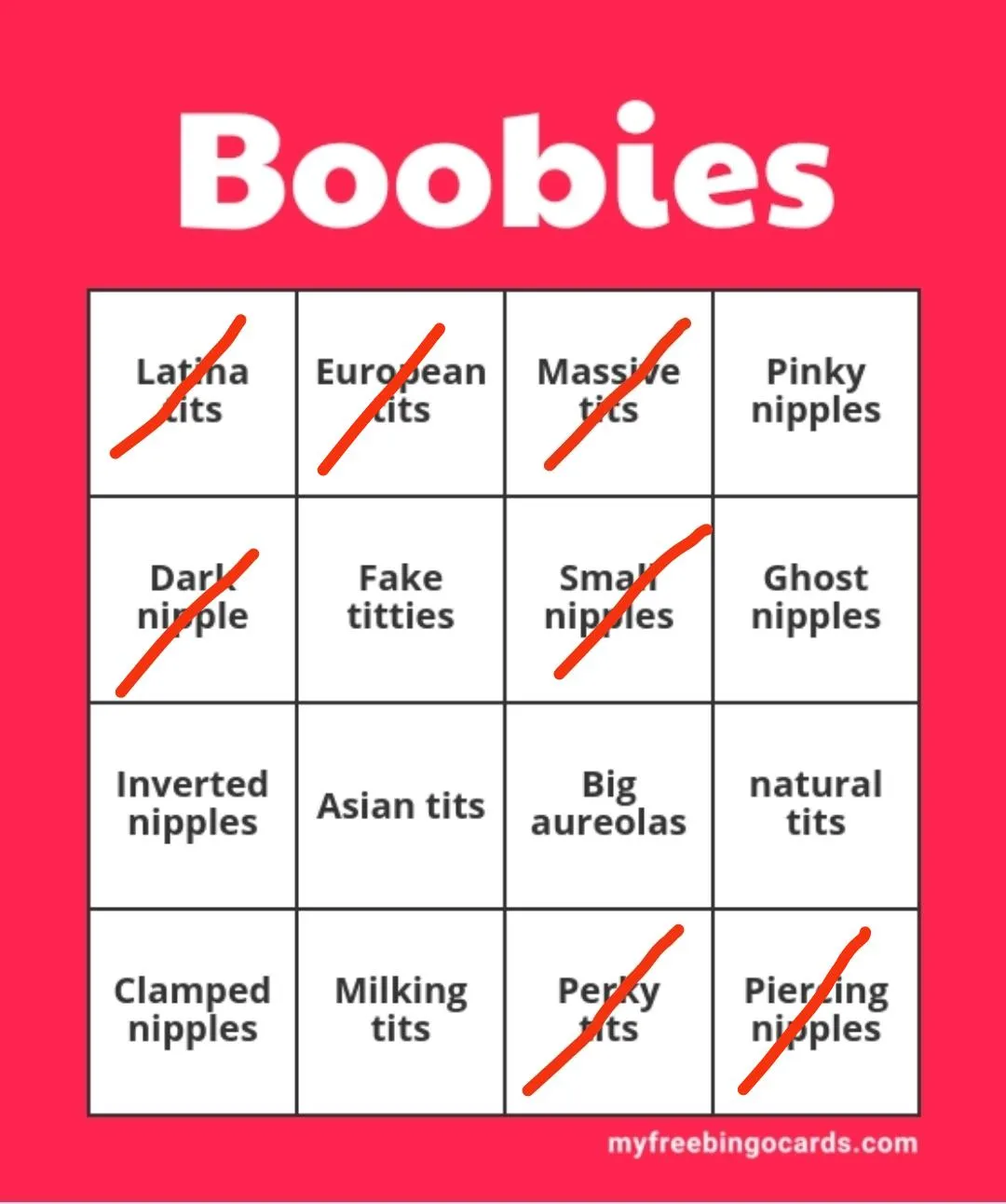 Help me to complete this bingo!!