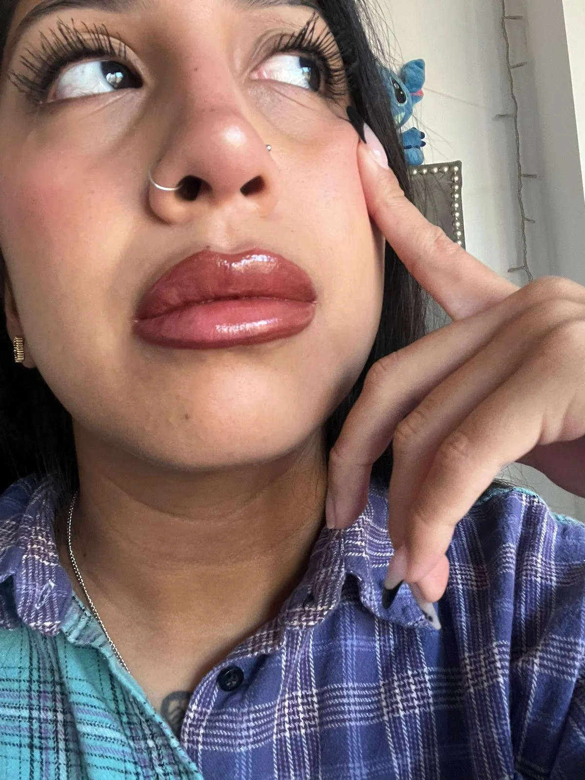 Hot lip combo😈😈😈