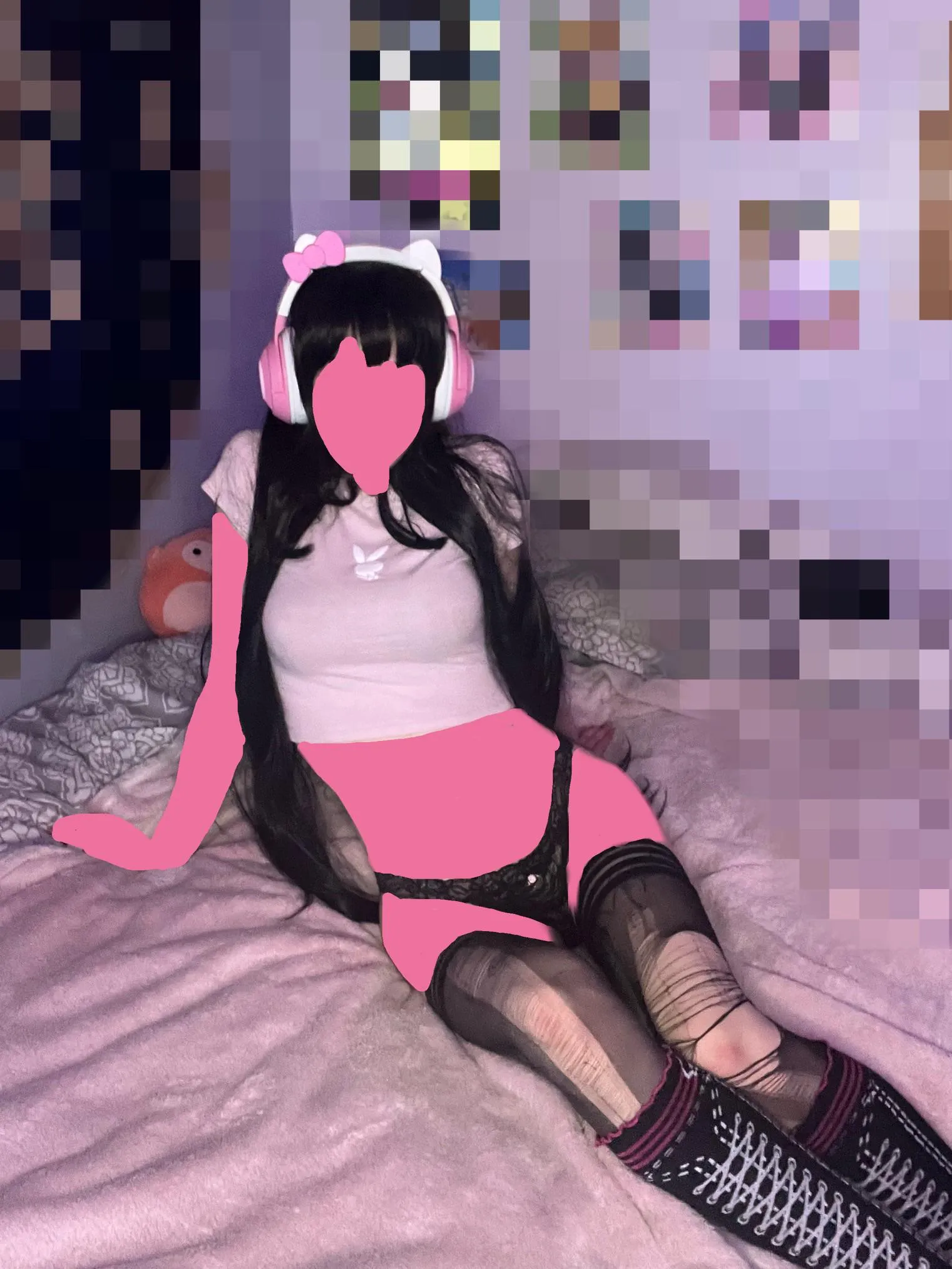 I think my knee is more than enough skin for you goontards