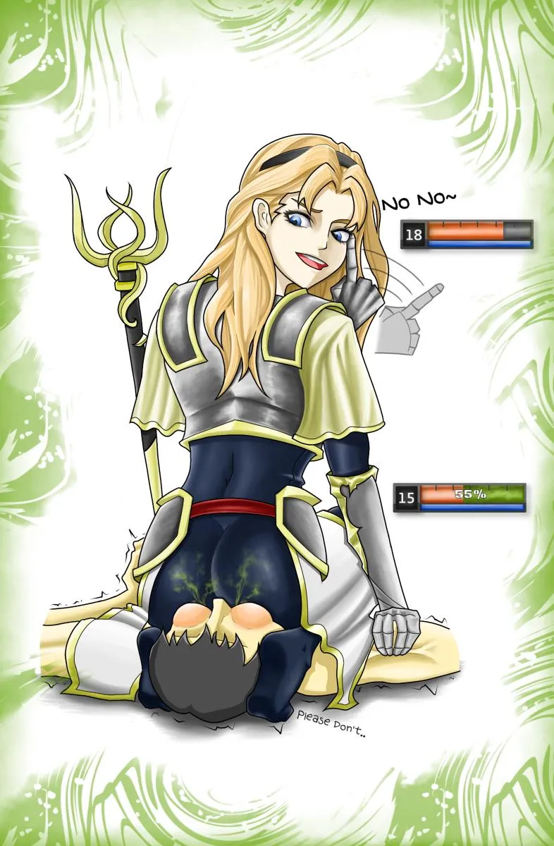 Lux (LOL) wants to defeat you by farting on you~ [farts] [facesitting] [LOL]