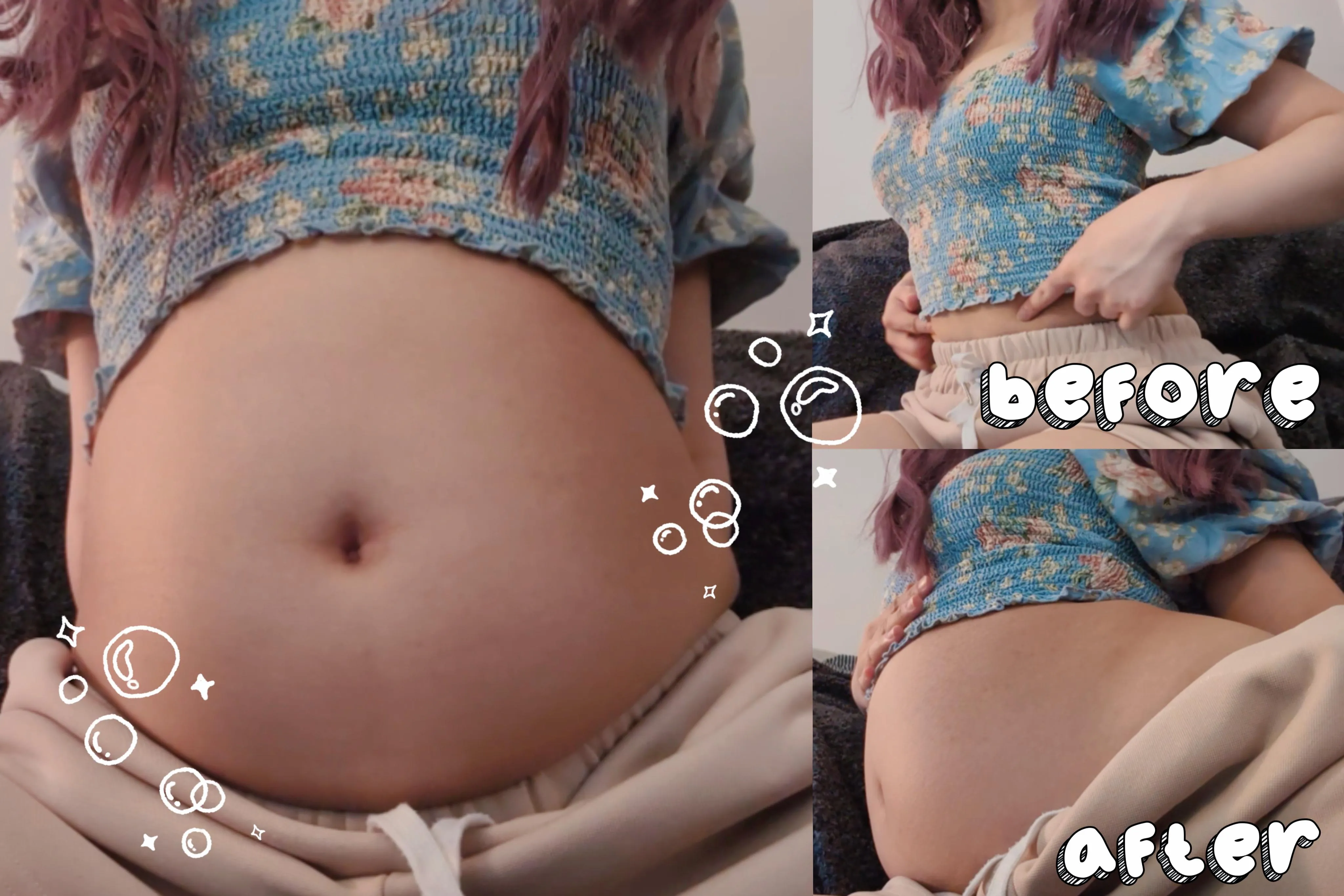 My first Coca-Cola Mentos bloat 🫧