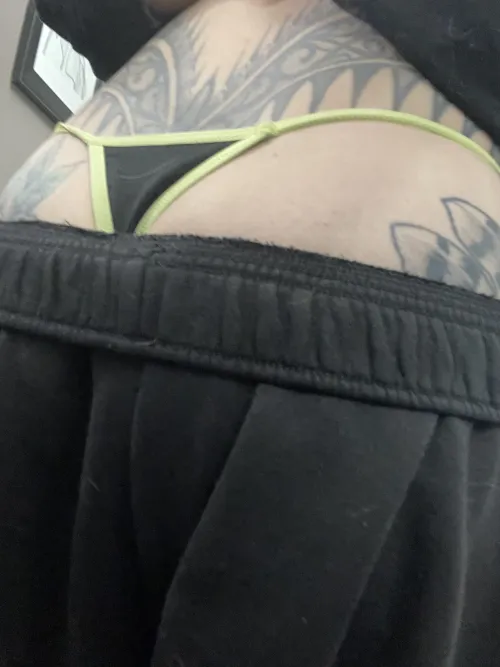 My Skimpiest Black Thong—Worn Just for You 💋