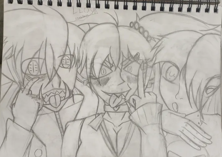 [OC] [FFF] Just a group photo (Original Work)