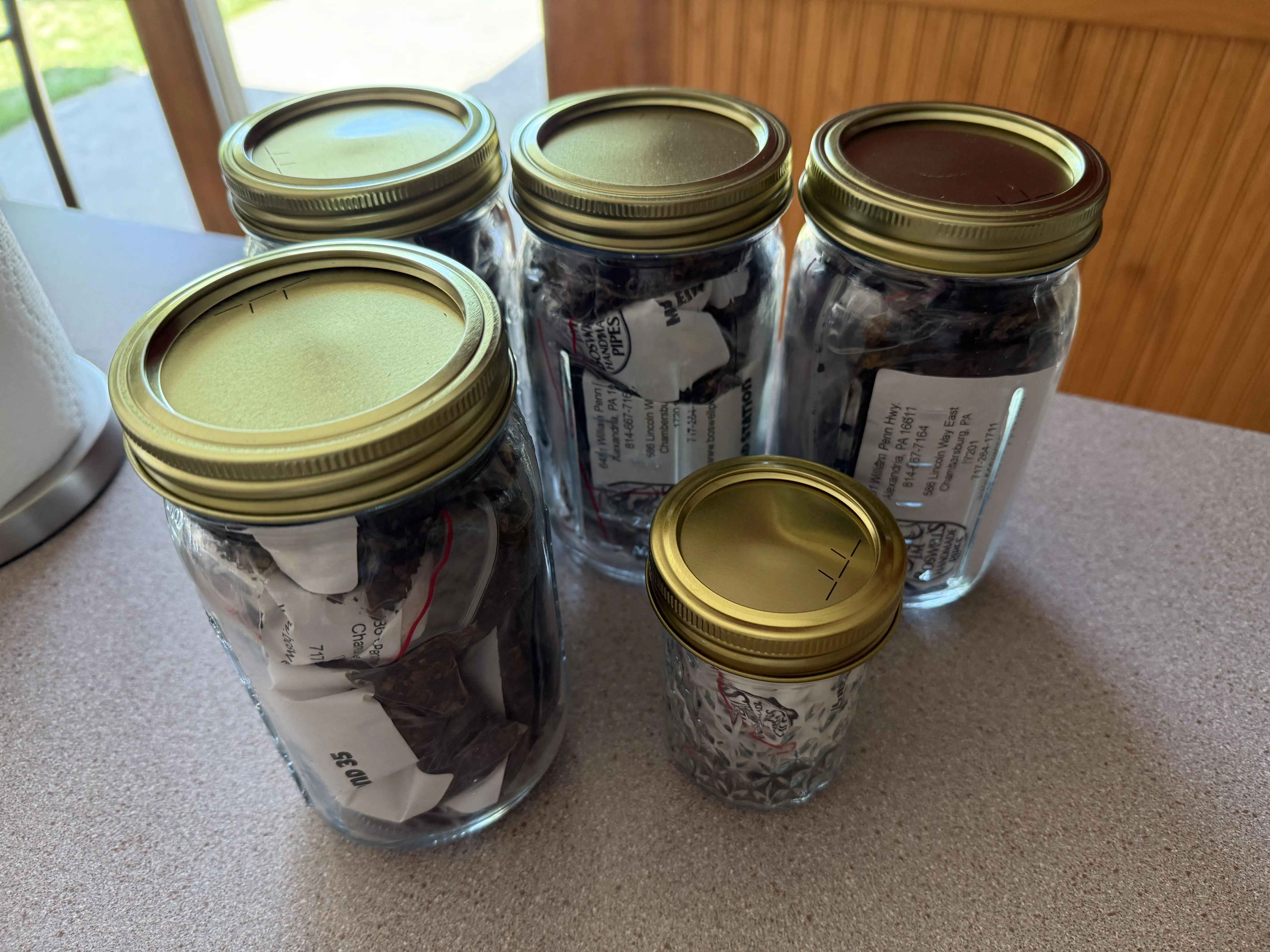 Sufficient way to store 1 oz individual bag samples? Or should i jar each individually?