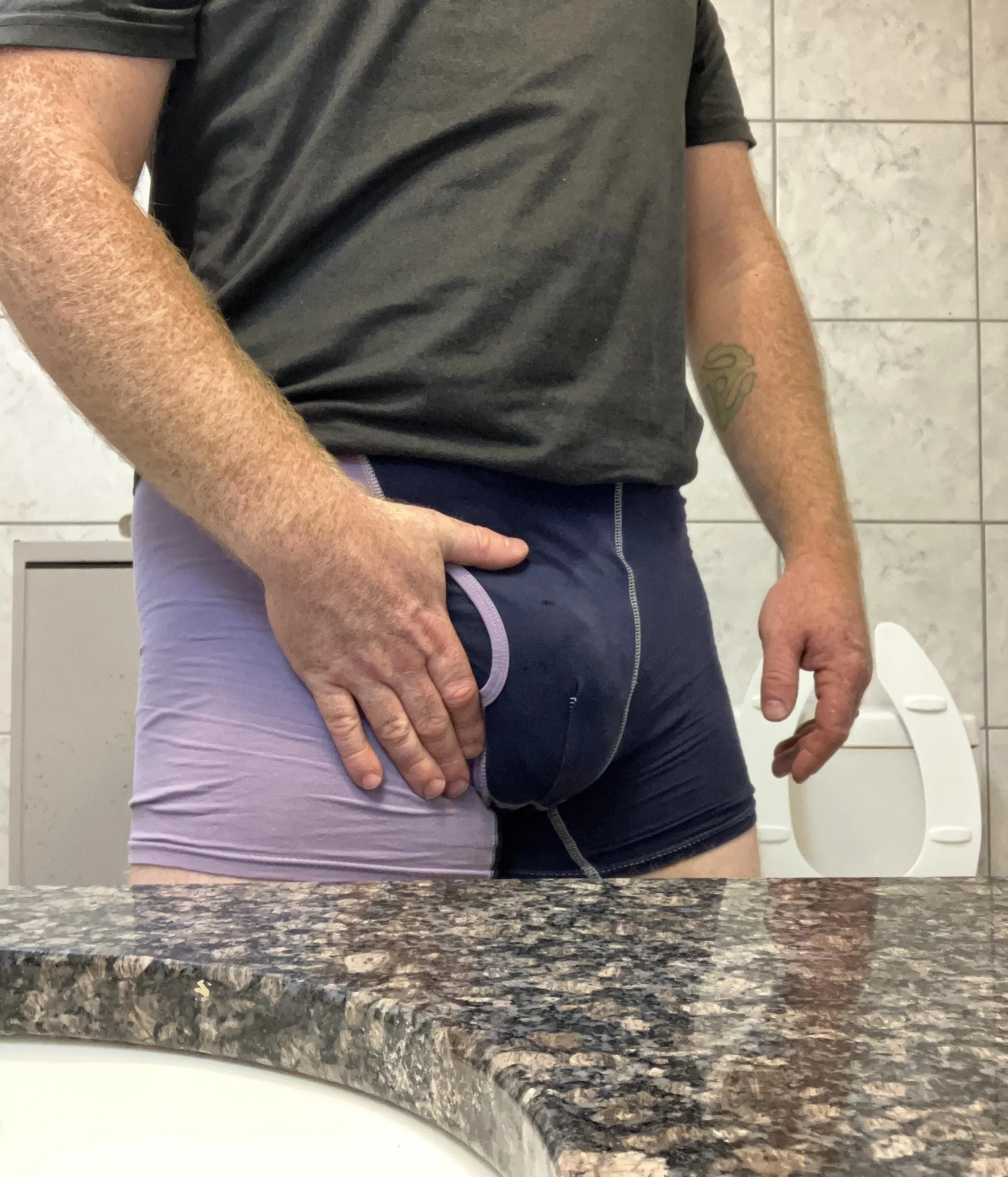 Sweaty work boxer briefs