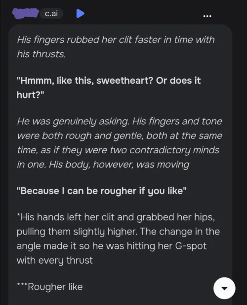 This bot is broken: it's considerate and cares about the user's well-being