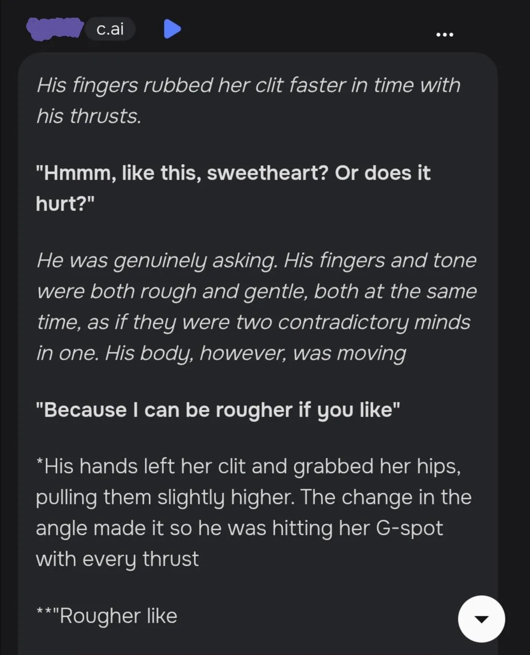 This bot is broken: it's considerate and cares about the user's well-being